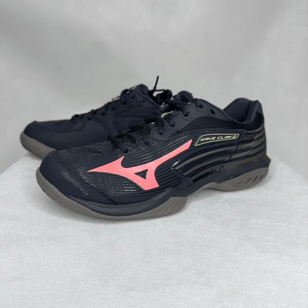 MIZUNO Wave Claw 2 Badminton Shoe - Peach/Black - Image 4