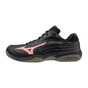 MIZUNO Wave Claw 2 Badminton Shoe - Peach/Black