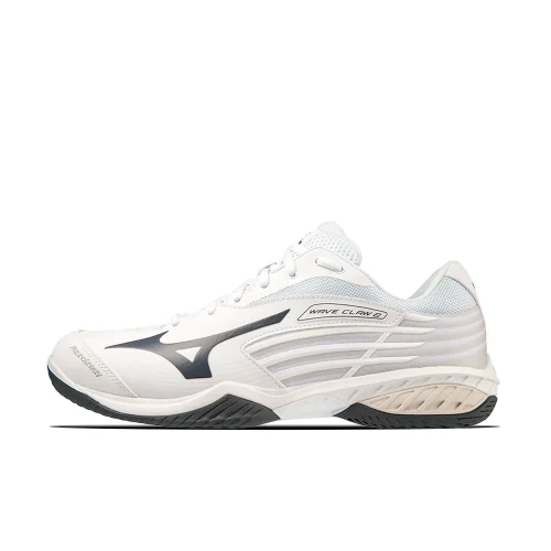 MIZUNO Wave Claw 2 Badminton Shoe - White/Gray
