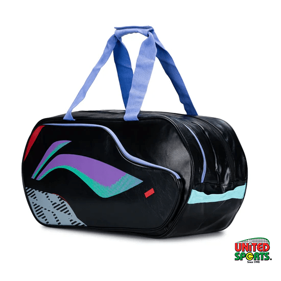 Li-Ning 6-in-1 Thermal Badminton Racket Bag - Black - Image 6