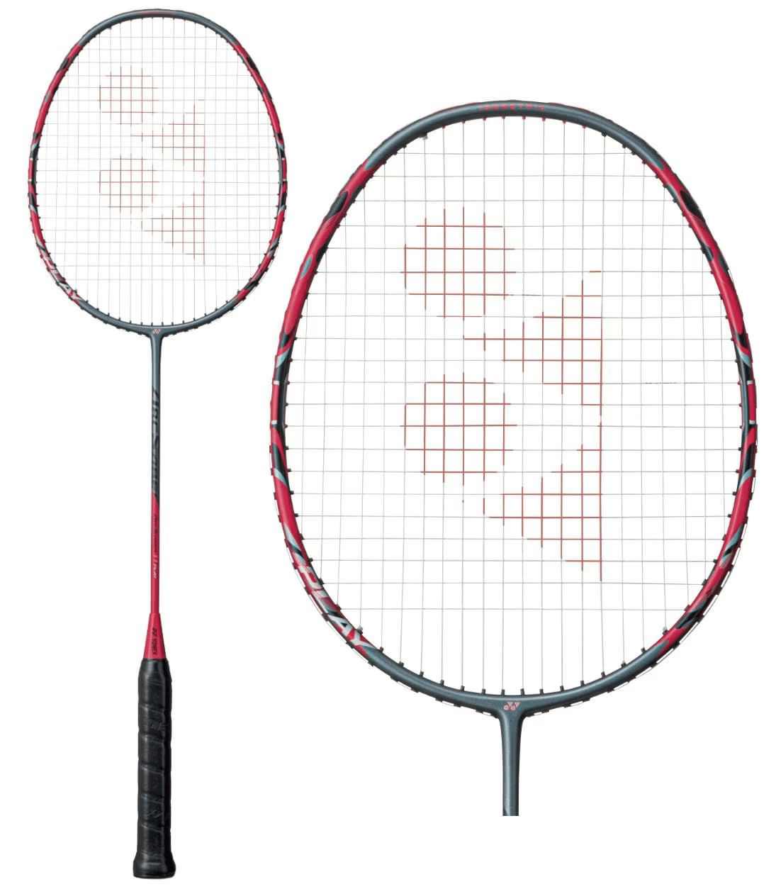 YONEX Badminton Racket Arcsaber 11 Play – Red & Black - Image 3