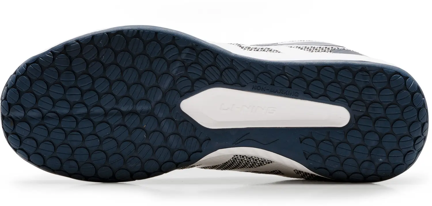 LI-NING Ultra Max Badminton Shoe - White / Navy - Image 5