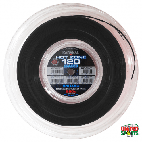 KARAKAL Hot Zone 12 Squash String - BLACK
