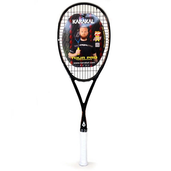 KARAKAL Squash Racket Air Touch – Black - Image 4