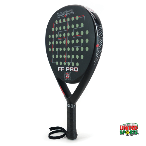 FF Pro Paddle Racket - Black / Red