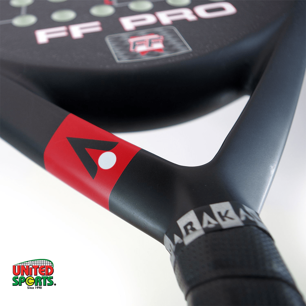 FF Pro Paddle Racket - Black / Red - Image 6