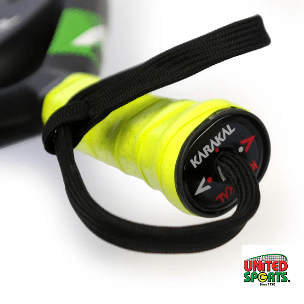 Air Light Paddle Racket - Black / Yellow Grip - Image 3
