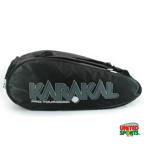 Karakal Pro Tour Comp 2.1 9 Racket Squash Bag - Black