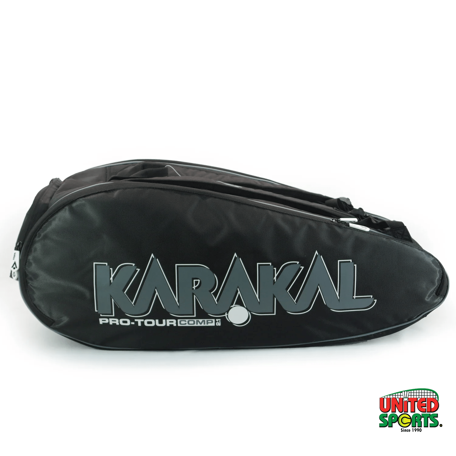 Karakal Pro Tour Comp 2.1 9 Racket Squash Bag - Black