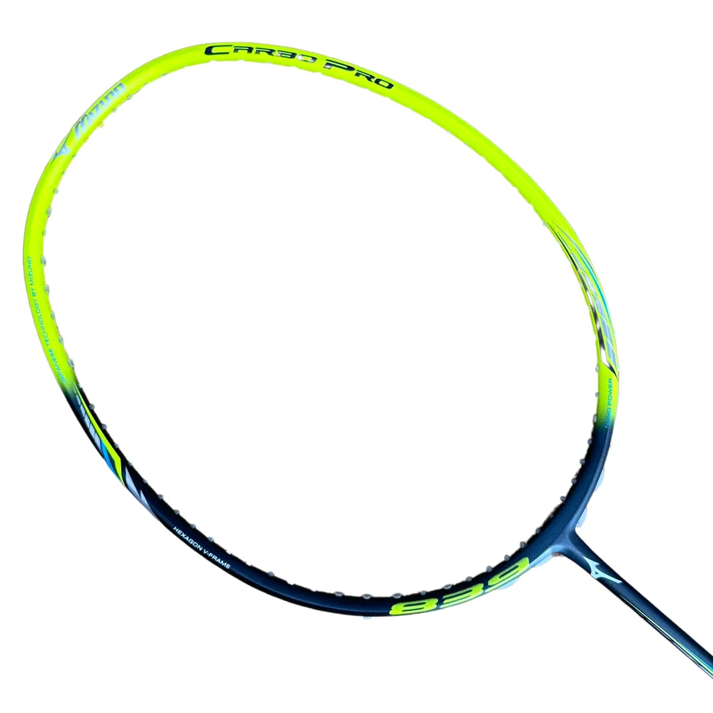Carbo Pro 839 Badminton Racket - YELLOW BLACK - Image 4