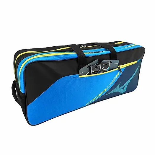 Mizuno Duffle Bag - Black/Blue - Image 3