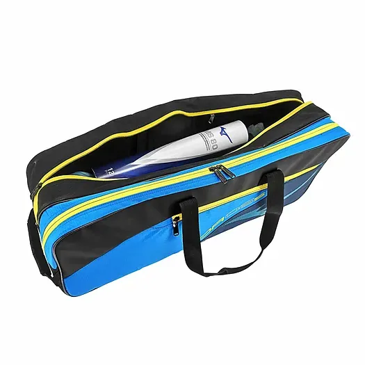 Mizuno Duffle Bag - Black/Blue - Image 4
