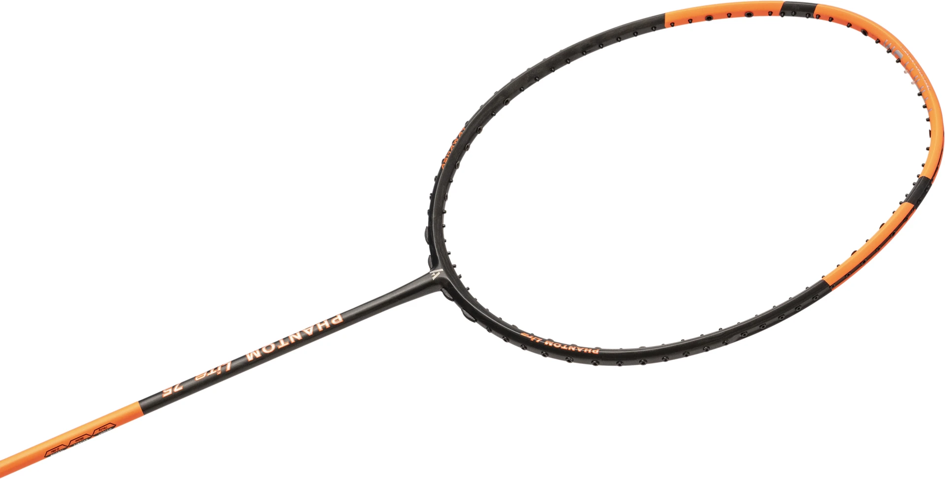 ASHAWAY PHANTOM LITE 75 Badminton Racket - Orange & Black - Image 4