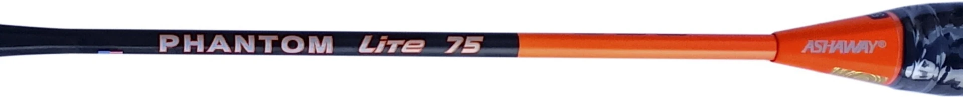 ASHAWAY PHANTOM LITE 75 Badminton Racket - Orange & Black - Image 7