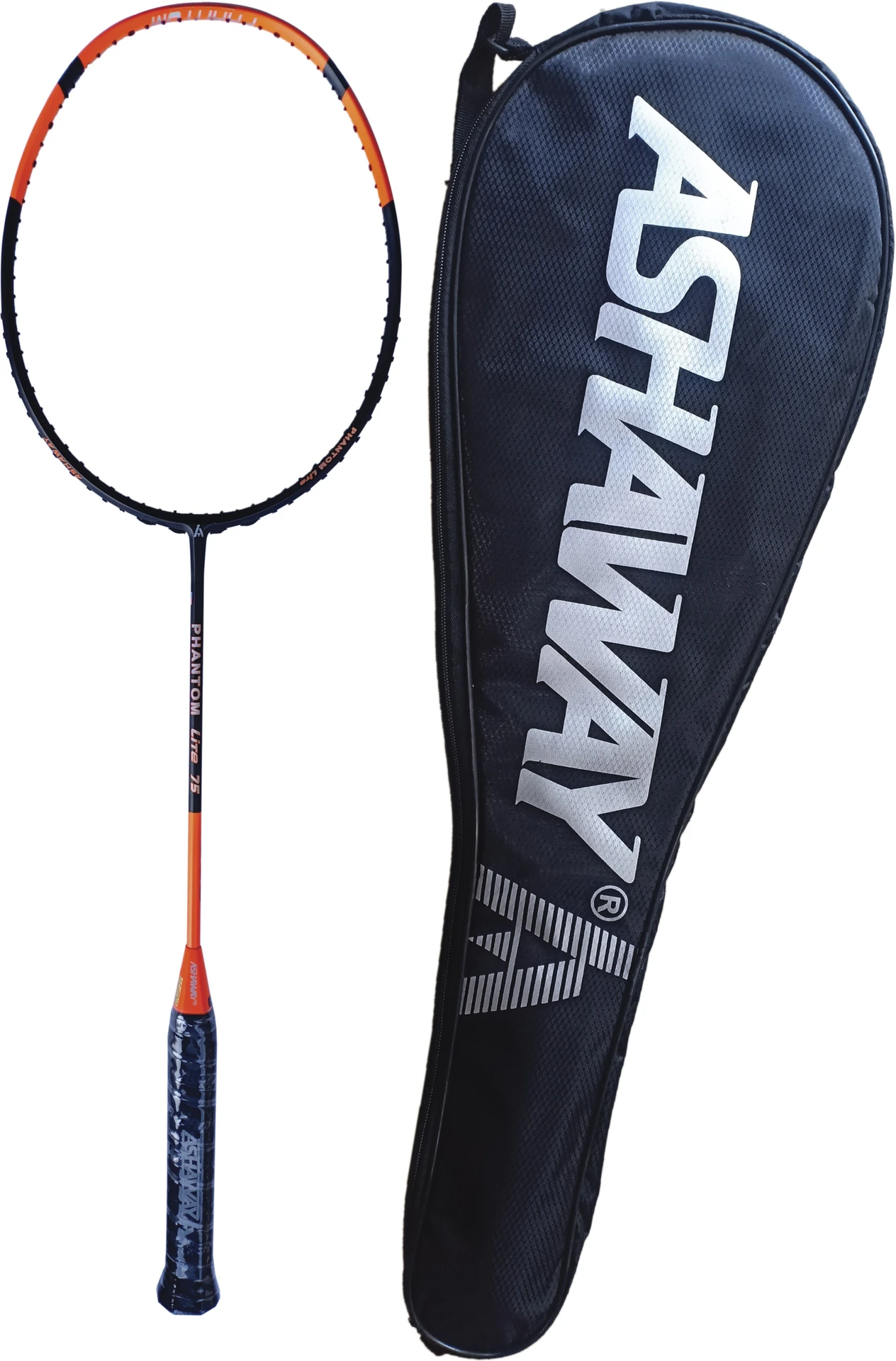 ASHAWAY PHANTOM LITE 75 Badminton Racket - Orange & Black