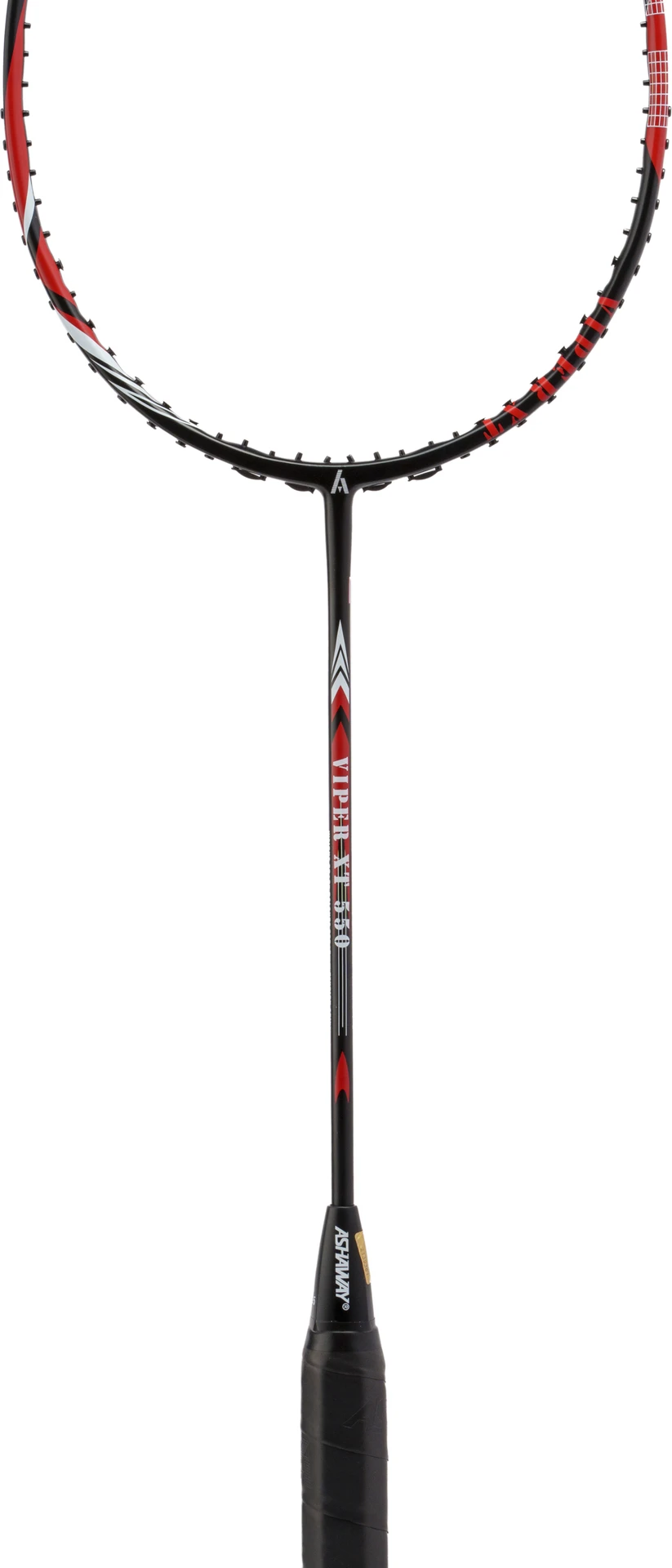 ASHAWAY VIPER XT 550 Badminton Racket - Black & Red - Image 2