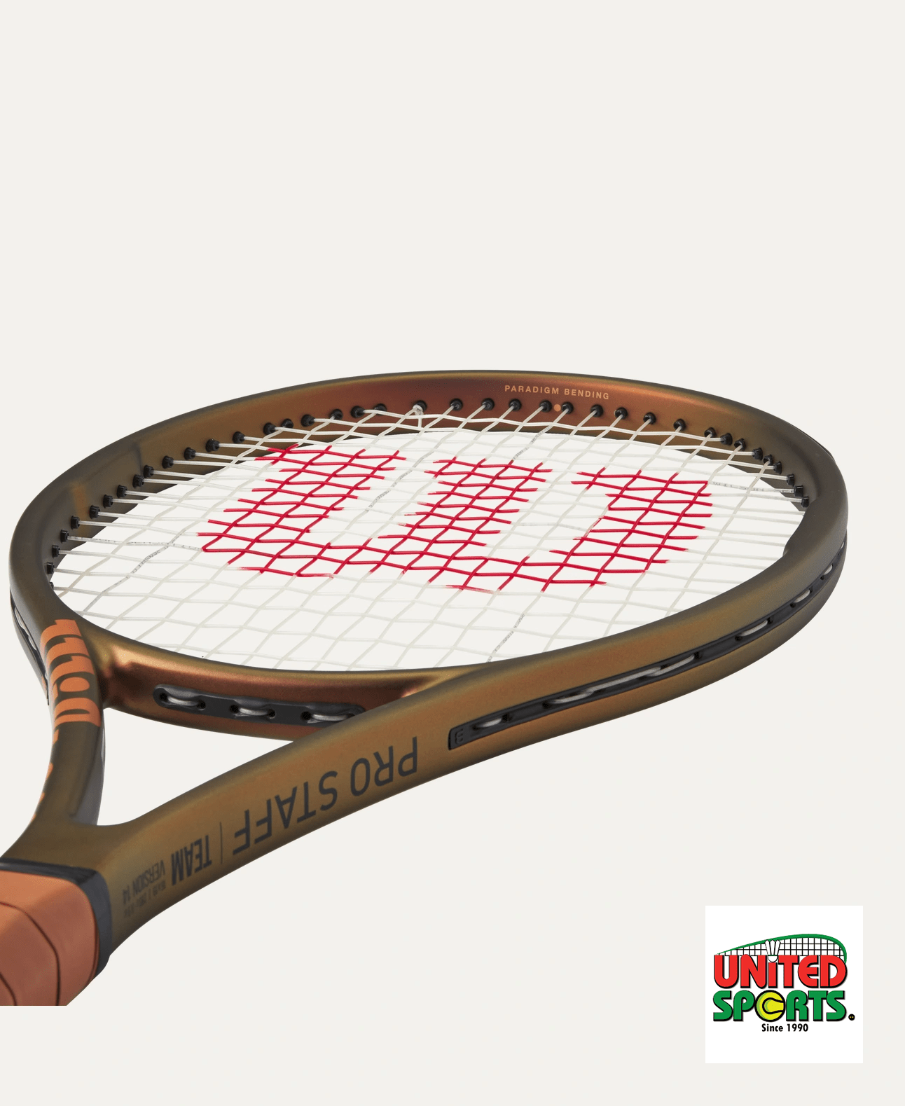 WILSON Pro Staff Team Tennis Racket (V14.0) - Image 3
