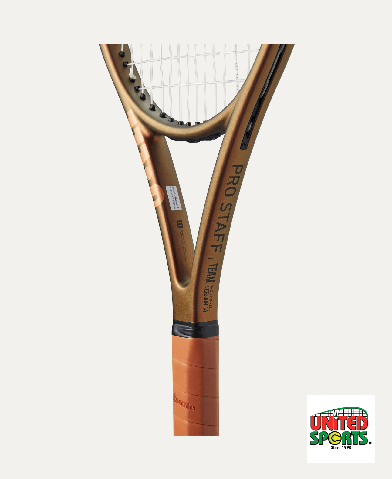 WILSON Pro Staff Team Tennis Racket (V14.0) - Image 2