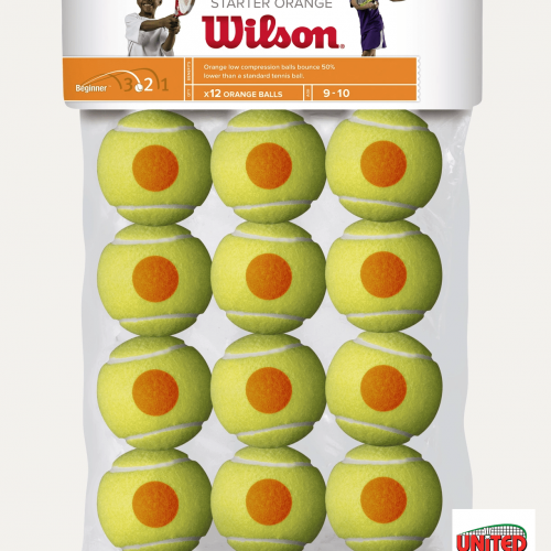 Wilson Orange Low Compression Tennis Balls