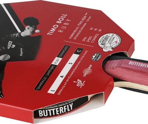 Butterfly Timo Boll Ruby Table Tennis Racket