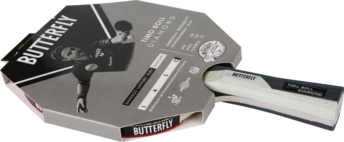 Butterfly Diamond Table Tennis Racket - Image 3