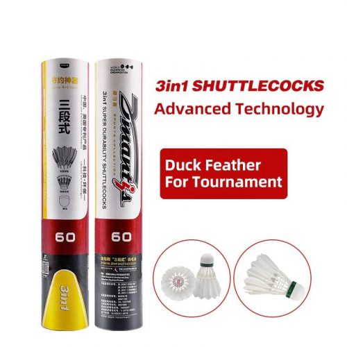DIMANTIS D60 Shuttlecock (Badminton Feather Shuttle)