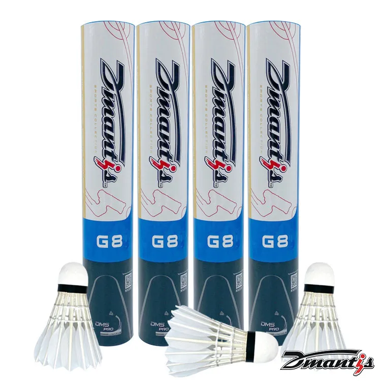 DIMANTIS G8 Shuttlecock (Feather Badminton Shuttle) - Image 5