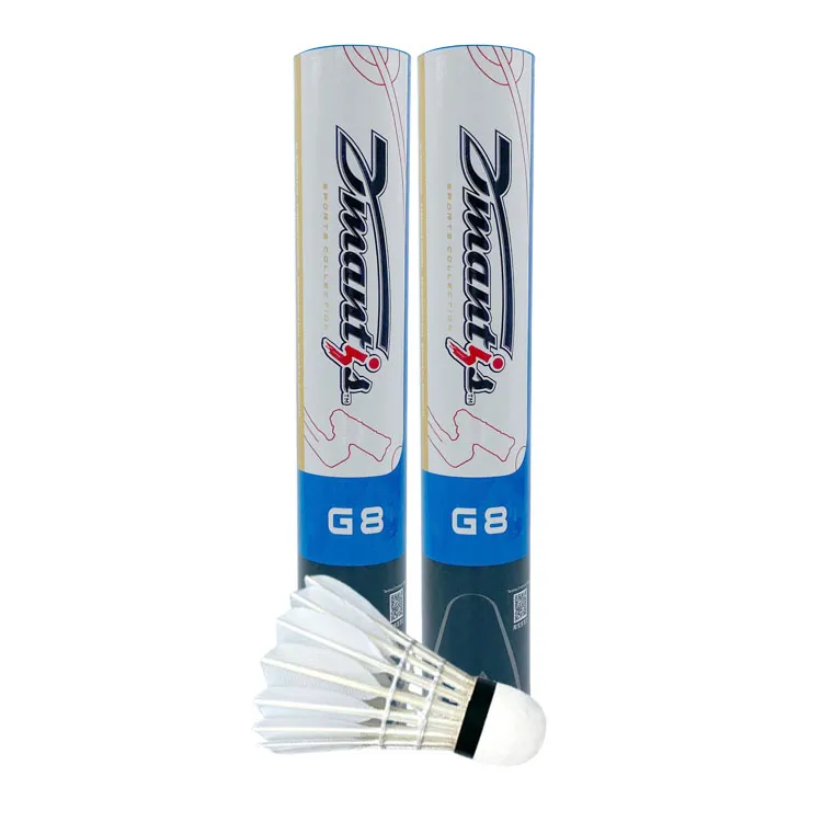 DIMANTIS G8 Shuttlecock (Feather Badminton Shuttle)